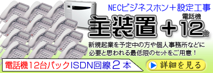 �d�b�@12��@ISDN���2�{�p�̃Z�b�g�ł��B